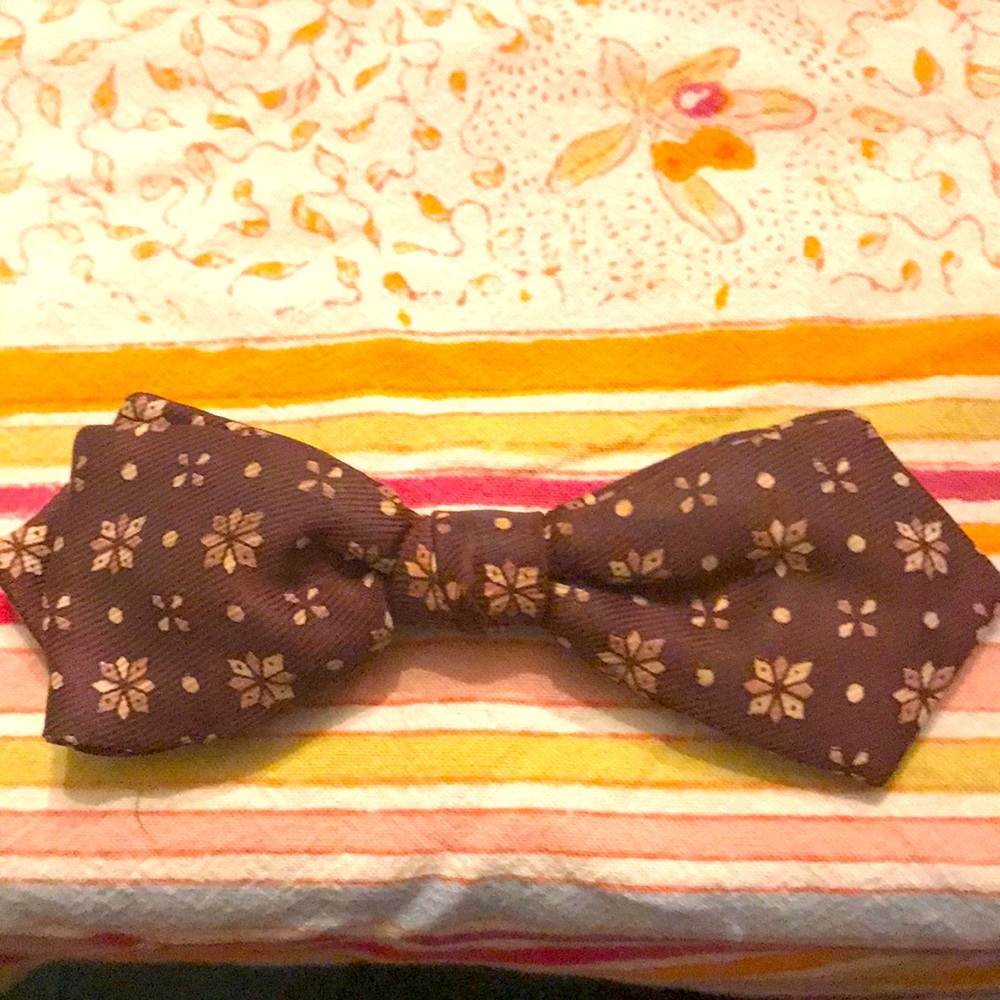 Vintage bowtie,  “ Best clip USA” Men’s couture retro snazzy ! Dapper nerd